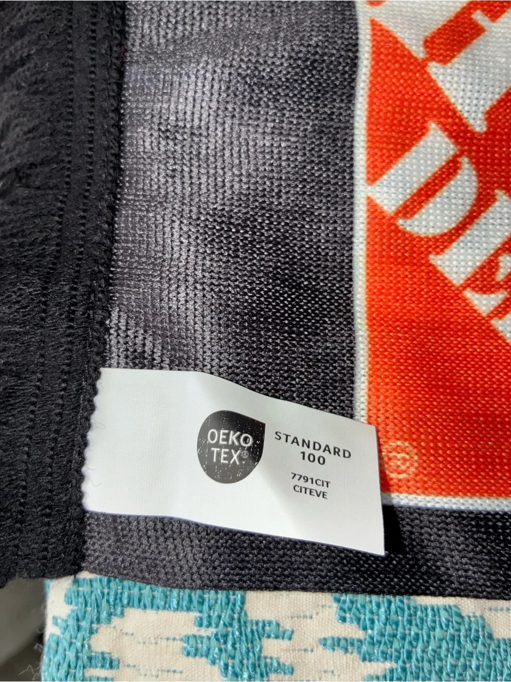 Black Multicolor World Cup Fan Scarf FIFA
